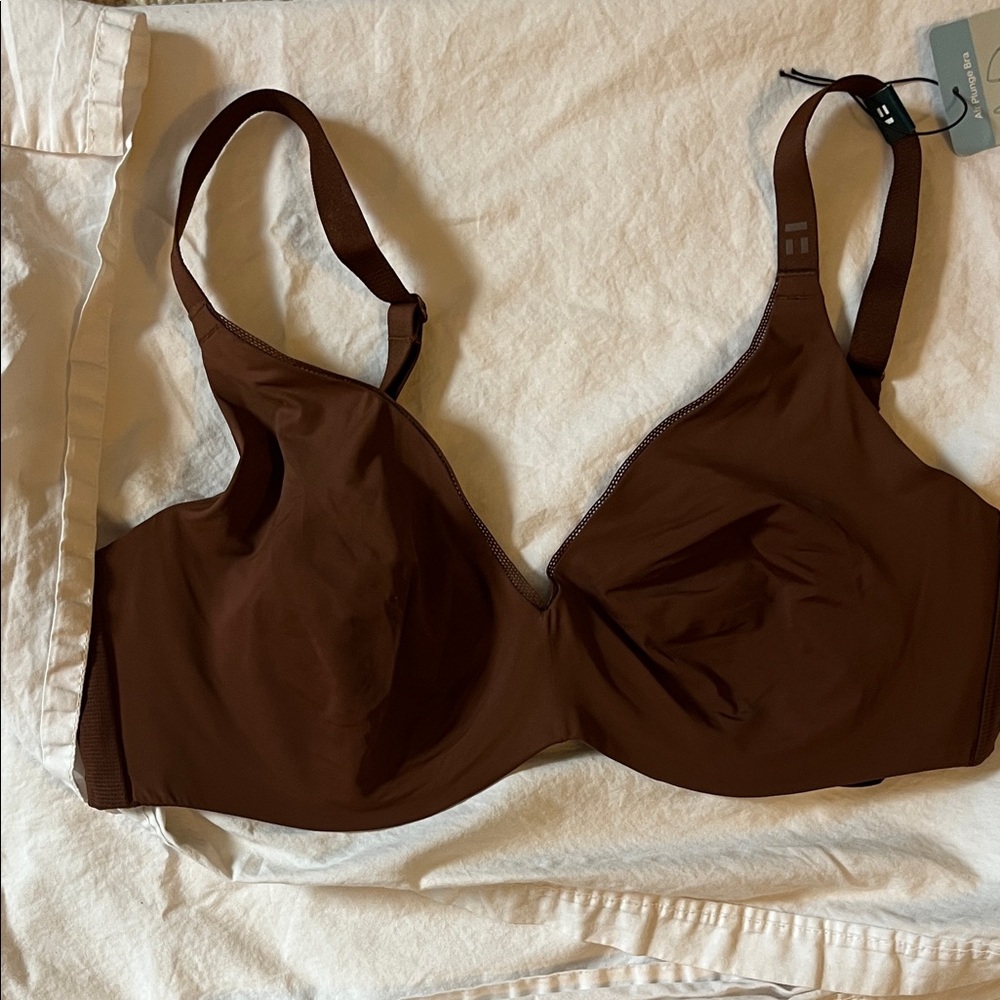 NWT Tommy John Brown Women's Bra 34 DD